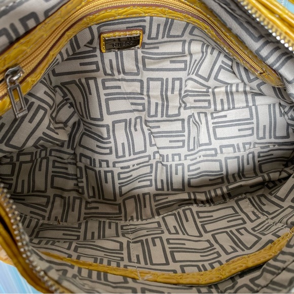 Yellow Guess Shoulder Bag NWT - Picture 12 of 17